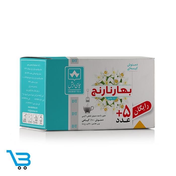 دمنوش کیسه ای بهارنارنج چای دبش بسته 25 عددی